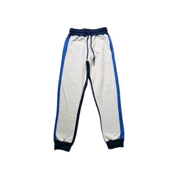 NWT La Ligne Apres Jogger Pants Fleece Lined Colorblock Navy/Beige Size Small